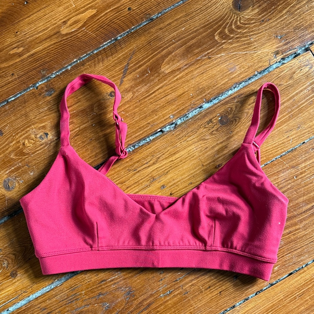 Elegant Red Women's Bralette